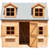 Shire Hatter's House Playhouse Brown