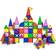 PicassoTiles 152pcs Clear Magnetic Tiles Set, Expansion Pack, Creative Magnet Building Blocks, Kindergarten Preschool Toddler Classroom Toys, Educational Learning STEM Toys for Boys and Girls
