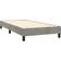 vidaXL mit Matratze 90x190 cm Hellgrau Boxspringbett
