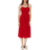 H&M Tie Strap Smocked Dress - Red