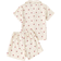 Shein Tween Girl Two Piece Set Of Cute Bubble Pleated Cherry Print Pajamas Comfortable Fabric And Lapel Design Perfect For Pajama Parties And Relaxing Night