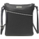 Assots London Pebble Grain Soft Real Leather Crossbody Bag - Black