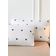 Shein White Black Heart Shaped Love Pattern Hovedpudebetræk Sort, Hvid (66x50cm)