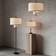NEW WORKS. Margin Taklampa Ø70 Vit Duk Pendellampa ∅ 68cm