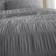 Catherine Lansfield Seersucker Duvet Cover Grey (200x135cm)