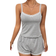 Shein pcs Teen Girl Minimalist Elegance Lace Trim Bow Decor Camisole And Ruffle Hem Shorts Pajama Set Summer Sets Sold Separately Mommy And Me Matching
