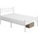Yaheetech color Metal Bed Frame White 95x200cm