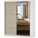 Idźczak Meble Schwebetürenschrank 160 cm Weiss Sonoma Eiche Kleiderschrank 160x195cm