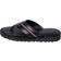 Tommy Hilfiger Leather Signature Tape Flip-Flops - Black