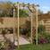 Rowlinson Cherington Garden Arch 150cm W x 72cm D Solid + Manufactured Wood Arbour in Natural