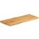 vidaXL 100 x 40 x 2,5 cm Naturlig Kant Massivt Mangotræ Bordplade