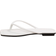 Shein Fashionable Outdoors Thong Sandals for Women, Minimalist Plain Artificial Leather Toe Post Flat Sandals