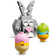LEGO Äggjakt Med Påskkanin Och Kyckling