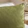 Dunelm Recycled Velour Cushion Cover Green (55x55cm)