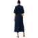 H&M Tie-Belt Shirt Dress - Navy Blue