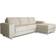 Ebuy24 Nordic Med Schäslong Högervänd Ljus Beige Soffa