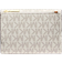 Michael Kors Bryant Medium Signature Logo Wallet - Natural