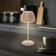 Briloner Mini Dimmable Rechargeable USB C LED Beige Table Lamp