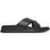 Tommy Hilfiger Crossed Straps Leather Sandal - Black