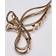 & Other Stories Bow Hair Claw Clip Gold