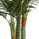 vidaXL Konstväxt Palm Med 3 Stammar Grön 180 cm PP Konstgjord växt