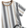 Shein Young Boy Striped Graphic Tee Shorts Set