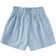 Shein Girls Paperbag Waist Button Detail Shorts