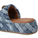 Kurt Geiger Kensington Puff Sandal - Blue Denim Woven