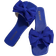 Shein Plus Womens Simple Comfortable BowKnot Decorated OpenToe Flat Blue Sandals Casual Fashionable Outdoor Beach Summer Shoes