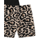 Shein Toddler Girls Slogan & Leopard Print Tee & Shorts
