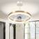 Homcom Ceiling Fan Light with 3 Colour Timer