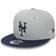 New Era York Mets MLB Patch Grey 9FIFTY Snapback Cap S-M