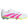 adidas Predator League Laceless Firm Multi-Ground Kids Stövler - Cloud White/Lucid Pink/Lucid Lemon
