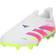 adidas Predator League Laceless Firm Multi-Ground Kids Stövler - Cloud White/Lucid Pink/Lucid Lemon
