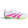 adidas Predator League Laceless Firm Multi-Ground Kids Stövler - Cloud White/Lucid Pink/Lucid Lemon