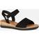Tamaris Low Wedge Sandals - Black