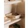 ferm LIVING Hew Decorative Lid Travertine H7 cm Bowl