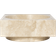 ferm LIVING Hew High Centrepiece Travertine H11 cm Skål