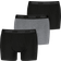 Puma Boxershorts 3-Pack - Comfort Stretch - Svart/Grå
