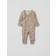 Polarn O. Pyret Geese Print Romper - Beige