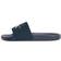 Calvin Klein Jeans Large Logo Sliders Monogram Slippers - Navy
