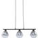 Lindby Pendura Gris Humo 75 cm Lámpara Colgante