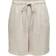 Only Onlsiesta Mellemhøj Talje Loose Fit Shorts - Sand
