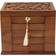 Changsuo Wooden Jewelry Box - Brown