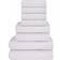vidaXL 137061 Bath Towel White (140x70cm)