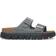 Birkenstock Arizona Chunky Suede Leather - Basalt Gray/ Black