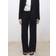 Mango Esther Pleat Wide Leg Jeans - Dark Grey
