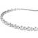 Swarovski Matrix Rhodium Plated Mixed Round Cuts Bracelet - Silver