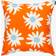 Marimekko Rakastaa Ei Rakastaa 50x50 cm Orange-Off Cushion Cover White, Orange (50x50cm)