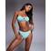River Island Crinkle Bikini Bottom - Blue